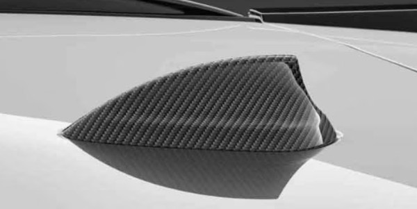 BMW M Performance Antennenabdeckung Aramid für 2er, 3er, 5er, 7er, M3-M5 (F44, F9X, G1X, G2X, G3X, G