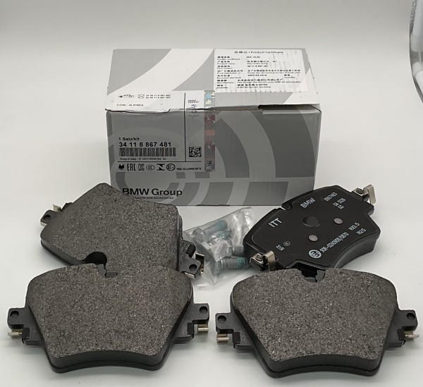 BMW Bremsbeläge Original 34118867481