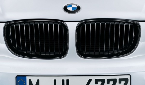 BMW Performance Satz Frontziergitter (Nieren) schwarz 1er E-Serie
