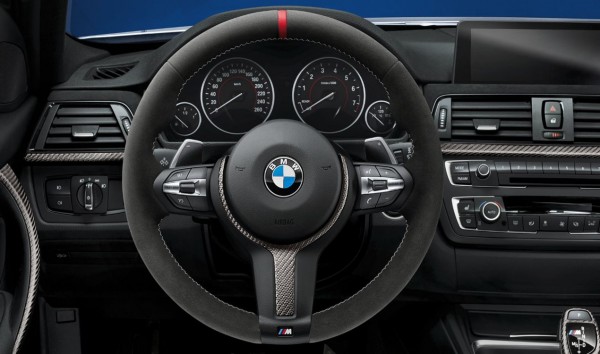 BMW M Performance Lenkrad II inkl. Carbonblende ohne Display F-Serie