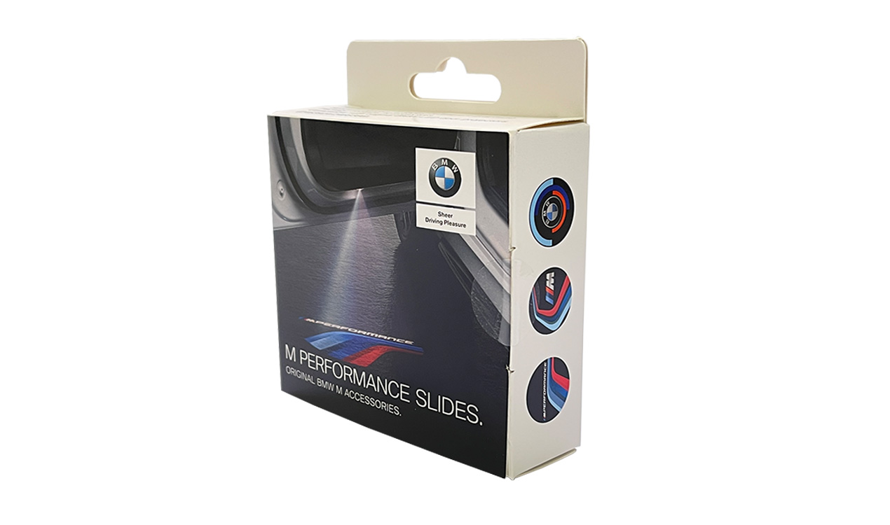 BMW M Performance Logos (Dias) für LED-Türprojektoren, Innenausstattung  (Interieur), BMW