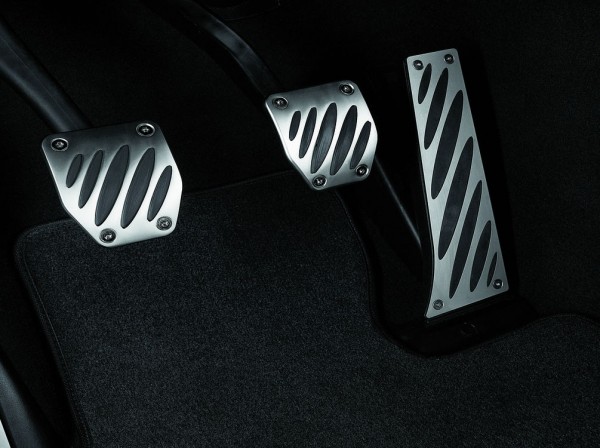 BMW Performance Pedalauflagen Aluminium E-Serie Schaltgetriebe