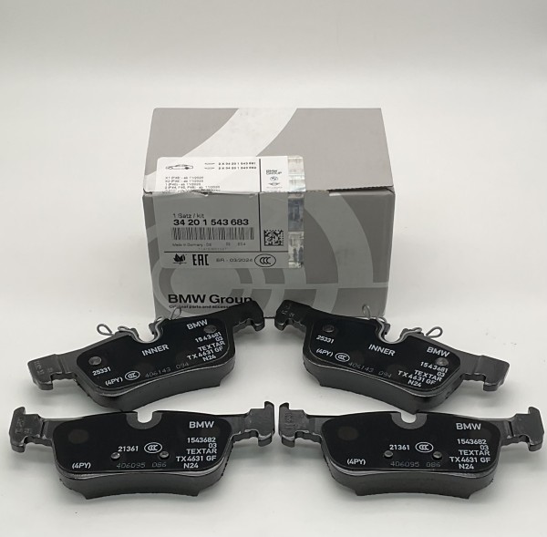 BMW Bremsbeläge Original 34201543683